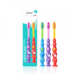 Soft Bristles Suction Cup Kids Toothbrush