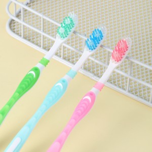 Clean Oral Whitening Nylon Bristles Toothbrush