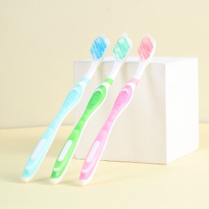 Clean Oral Whitening Nylon Bristles Toothbrush