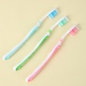 Clean Oral Whitening Nylon Bristles Toothbrush