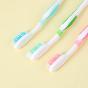 Clean Oral Whitening Nylon Bristles Toothbrush