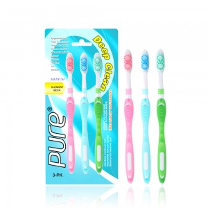 Clean Oral Whitening Nylon Bristles Toothbrush