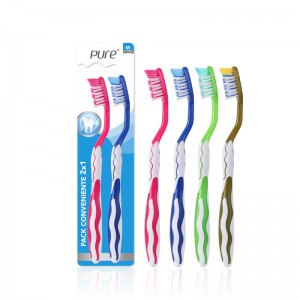 Teeth Clean Soft Toothbrush Slim Handle