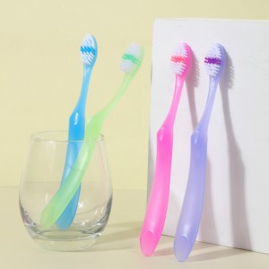 Oral Care Family Couple Used Toothbrush