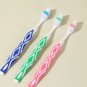 Fresh Breath Antibacterial Nyon Bristles Toothbrush