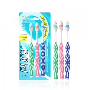 Fresh Breath Antibacterial Nyon Bristles Toothbrush