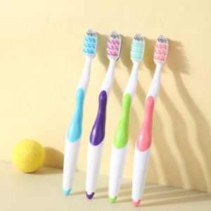 Family Home Using Soft Bristles Manual Toothbrush