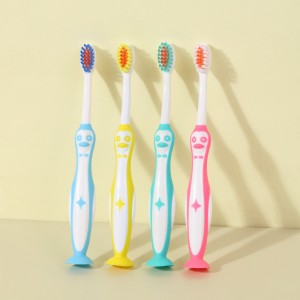 Silicone Handle Non-slip Kids Toothbrush