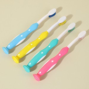 Silicone Handle Non-slip Kids Toothbrush