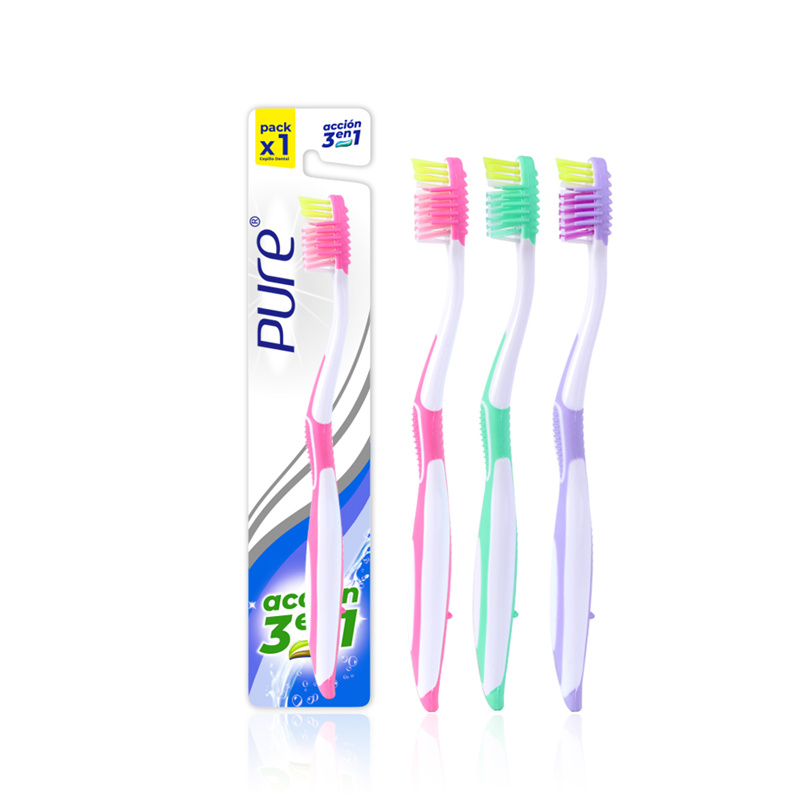 Hot Sale Antimicrobial Toothbrush – Soft Nylon Bristles Aesthetic Toothbrush     – Chenjie