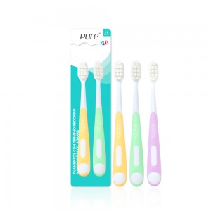 4pcs Candy Color Cleaning Toothbrush