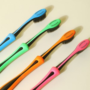 Family Set Toothbrush Antibacterial Nylon Bristles