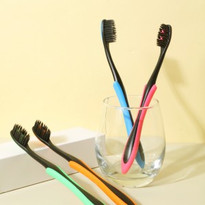 Family Set Toothbrush Antibacterial Nylon Bristles