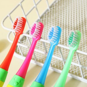 Silicone Handle Non-Slip Kids Toothbrush