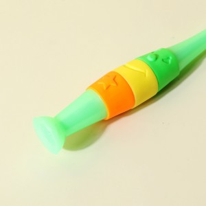 Silicone Handle Non-Slip Kids Toothbrush