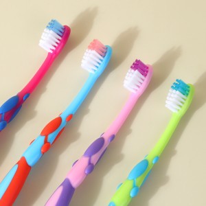 factory Outlets for China Colorful 100% Biodegradable Eco Friendly Organic Adult Bamboo Toothbrush