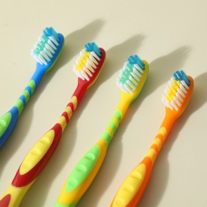 Home Use Fade Color Bristles Toothbrush