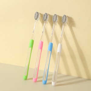 Family Home Using Soft Bristles Manual Toothbrush