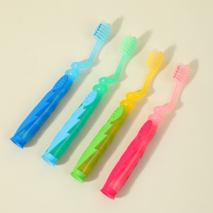 Rubber Toothbrush Small-Headed Suction Cup Kids