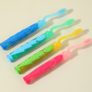 Rubber Toothbrush Small-Headed Suction Cup Kids