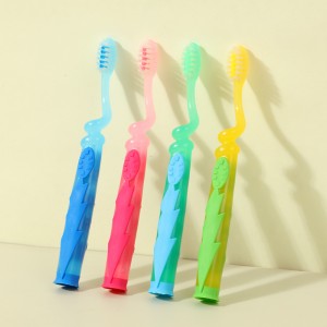 Rubber Toothbrush Small-Headed Suction Cup Kids