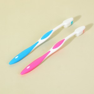 Soft Bristle Toothbrush Fading Color brishtle OEM Toothbrush