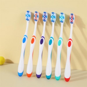 Manual Toothbrush Color Fading Soft Bristles