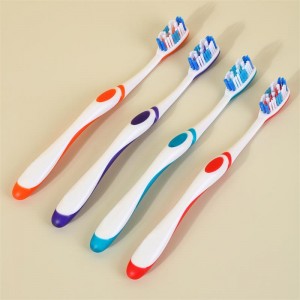 Manual Toothbrush Color Fading Soft Bristles