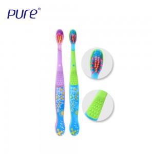 Customize Logo Colorful Soft Bristles Kids Toothbrush