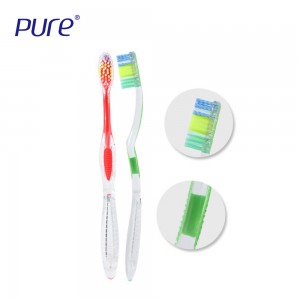 Soft Bristled Adult Toothbrush For Deep Tooth Cleaning