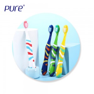 Wholesale Colorful Soft Bristle Kids Toothbrush