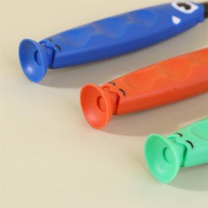 Non-slip Silicone Handle Toothbrush For Kids