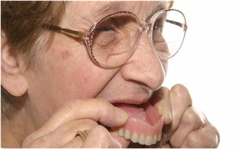 There are several misunderstandings for old people who wear dentures