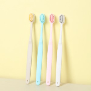 Wheat Straw Toothbrush Family Home Using Manual Recyclable Toothbrush