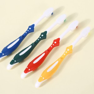 Kids Toothbrush Animal shaped handle for Kids