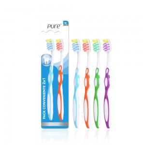 White Advanced Toothbrush Soft Toothbrush For Adult